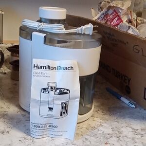 Juice extractor Hamilton Beach